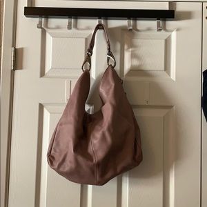 Kenneth Cole pink leather handbag